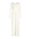P.a.r.o.s.h P. A.r. O.s. H. Woman Maxi Dress Ivory Size S Polyester, Elastane In White