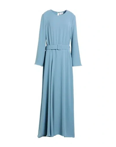 P.a.r.o.s.h P. A.r. O.s. H. Woman Maxi Dress Light Blue Size Xs Polyester