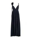 P.a.r.o.s.h P. A.r. O.s. H. Woman Maxi Dress Midnight Blue Size Xs Polyester