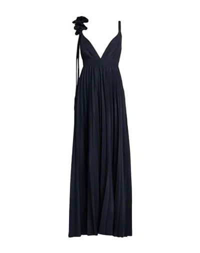 P.a.r.o.s.h P. A.r. O.s. H. Woman Maxi Dress Midnight Blue Size Xs Polyester In Blue