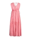 P.a.r.o.s.h P. A.r. O.s. H. Woman Maxi Dress Pink Size S Silk In Pink