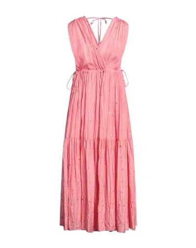P.a.r.o.s.h P. A.r. O.s. H. Woman Maxi Dress Pink Size S Silk