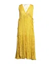 P.a.r.o.s.h Long Dresses In Yellow