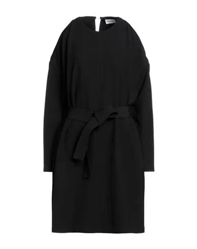 P.a.r.o.s.h P. A.r. O.s. H. Woman Midi Dress Black Size L Polyester, Elastane