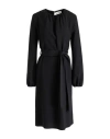 P.a.r.o.s.h P. A.r. O.s. H. Woman Midi Dress Black Size L Polyester, Elastane