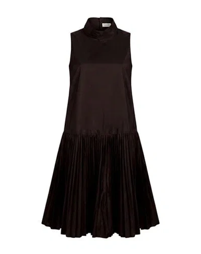 P.a.r.o.s.h P. A.r. O.s. H. Woman Midi Dress Chocolate Brown Size Xs Polyester