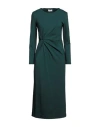 P.a.r.o.s.h P. A.r. O.s. H. Woman Midi Dress Dark Green Size M Polyamide, Elastane