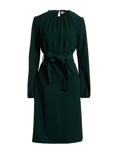 P.a.r.o.s.h P. A.r. O.s. H. Woman Midi Dress Dark Green Size S Polyester, Elastane