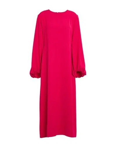 P.a.r.o.s.h P. A.r. O.s. H. Woman Midi Dress Fuchsia Size L Polyester