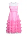 P.a.r.o.s.h . Midi Dresses In Pink