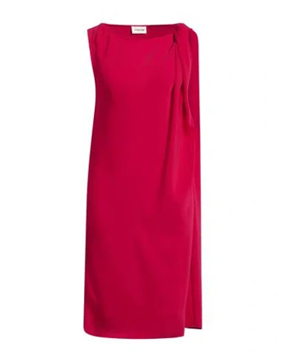 P.a.r.o.s.h P. A.r. O.s. H. Woman Midi Dress Magenta Size S Polyester In Pink