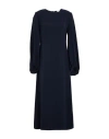 P.a.r.o.s.h P. A.r. O.s. H. Woman Midi Dress Midnight Blue Size M Polyester