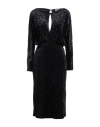 P.a.r.o.s.h P. A.r. O.s. H. Woman Midi Dress Midnight Blue Size Xs Polyamide, Elastane