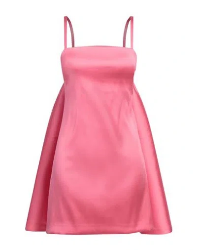 P.a.r.o.s.h P. A.r. O.s. H. Woman Mini Dress Pink Size S Polyester, Polyamide, Elastane