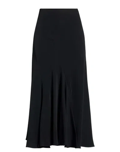 P.a.r.o.s.h P. A.r. O.s. H. Woman Midi Skirt Black Size M Polyester