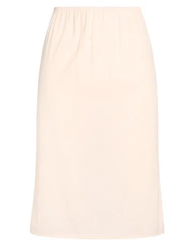 P.a.r.o.s.h P. A.r. O.s. H. Woman Midi Skirt Light Blue Size M Silk In Pink