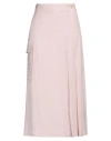 P.a.r.o.s.h P. A.r. O.s. H. Woman Midi Skirt Light Pink Size M Viscose, Linen