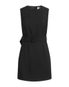 P.a.r.o.s.h P. A.r. O.s. H. Woman Mini Dress Black Size M Viscose, Elastane In Black