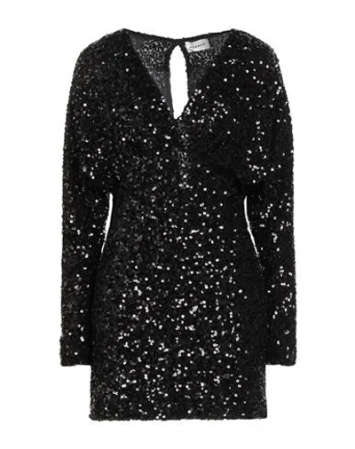 P.a.r.o.s.h P. A.r. O.s. H. Woman Mini Dress Black Size S Polyester, Elastane