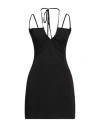P.a.r.o.s.h P. A.r. O.s. H. Woman Mini Dress Black Size S Polyester, Elastane