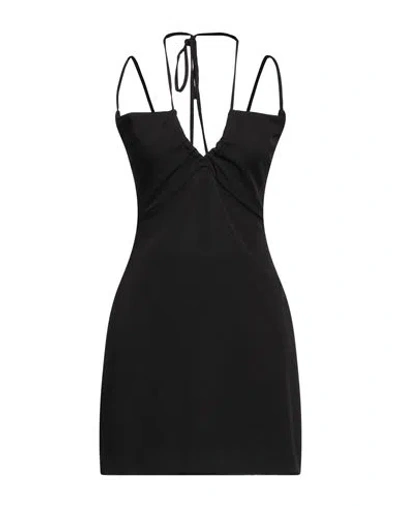 P.a.r.o.s.h P. A.r. O.s. H. Woman Mini Dress Black Size S Polyester, Elastane