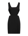 P.a.r.o.s.h P. A.r. O.s. H. Woman Mini Dress Black Size Xs Polyester, Elastane In Black