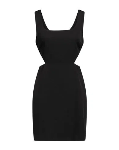P.a.r.o.s.h P. A.r. O.s. H. Woman Mini Dress Black Size Xs Polyester, Elastane