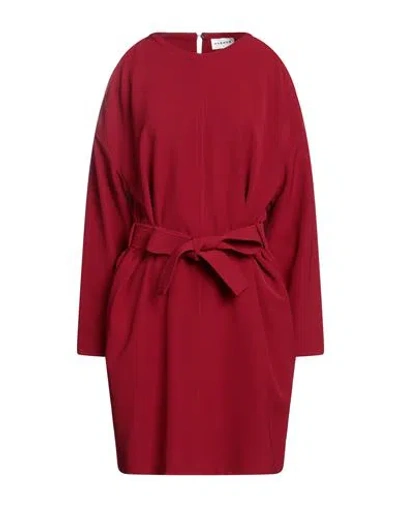 P.a.r.o.s.h P. A.r. O.s. H. Woman Mini Dress Burgundy Size S Polyester, Elastane In Red