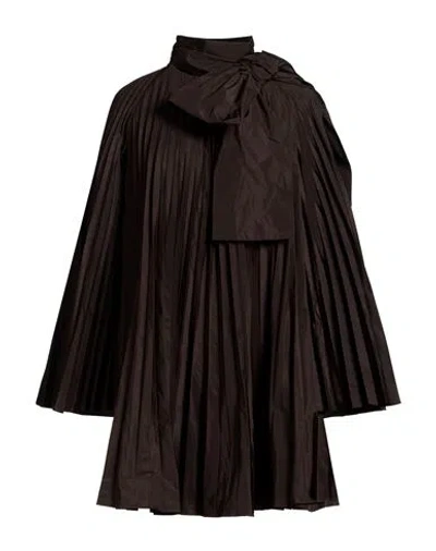 P.a.r.o.s.h P. A.r. O.s. H. Woman Mini Dress Chocolate Brown Size M Polyester
