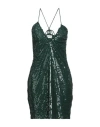P.a.r.o.s.h P. A.r. O.s. H. Woman Mini Dress Dark Green Size L Polyamide, Elastane