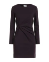 P.a.r.o.s.h P. A.r. O.s. H. Woman Mini Dress Dark Purple Size S Polyamide, Elastane