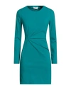 P.a.r.o.s.h P. A.r. O.s. H. Woman Mini Dress Emerald Green Size L Polyamide, Elastane In Green
