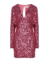 P.a.r.o.s.h P. A.r. O.s. H. Woman Mini Dress Fuchsia Size Xs Polyester, Elastane In Pink