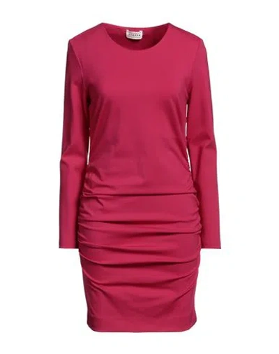 P.a.r.o.s.h P. A.r. O.s. H. Woman Mini Dress Fuchsia Size M Polyamide, Elastane In Pink