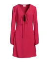 P.a.r.o.s.h P. A.r. O.s. H. Woman Mini Dress Fuchsia Size M Polyester In Pink