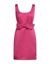 P.a.r.o.s.h P. A.r. O.s. H. Woman Mini Dress Fuchsia Size M Polyester In Pink
