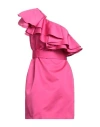 P.a.r.o.s.h P. A.r. O.s. H. Woman Mini Dress Fuchsia Size Xs Polyester In Pink