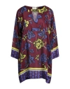 P.a.r.o.s.h P. A.r. O.s. H. Woman Mini Dress Garnet Size Xl Silk In Red