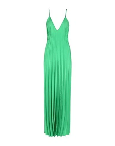 P.a.r.o.s.h P. A.r. O.s. H. Woman Mini Dress Green Size L Polyester In Green