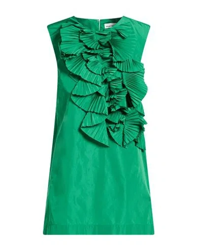 P.a.r.o.s.h P. A.r. O.s. H. Woman Mini Dress Green Size M Polyester