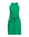 P.a.r.o.s.h P. A.r. O.s. H. Woman Mini Dress Green Size S Polyester In Green