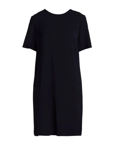 P.a.r.o.s.h P. A.r. O.s. H. Woman Mini Dress Midnight Blue Size M Polyester In Black