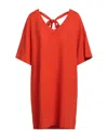 P.a.r.o.s.h Short Dresses In Orange