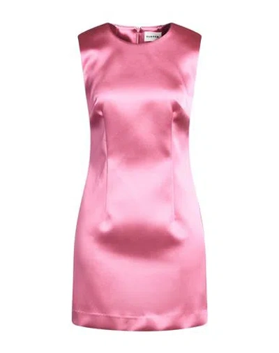 P.a.r.o.s.h P. A.r. O.s. H. Woman Mini Dress Pink Size Xs Acetate, Polyamide, Elastane
