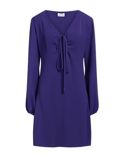 P.a.r.o.s.h P. A.r. O.s. H. Woman Mini Dress Purple Size M Polyester