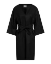 P.a.r.o.s.h P. A.r. O.s. H. Woman Mini Dress Charcoal Size M Virgin Wool, Cashmere, Elastane In Grey
