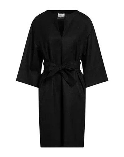 P.a.r.o.s.h P. A.r. O.s. H. Woman Mini Dress Charcoal Size M Virgin Wool, Cashmere, Elastane In Grey