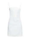P.a.r.o.s.h P. A.r. O.s. H. Woman Mini Dress White Size Xs Polyester, Elastane In White