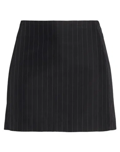 P.a.r.o.s.h P. A.r. O.s. H. Woman Mini Skirt Black Size S Viscose, Virgin Wool