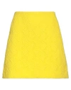 P.a.r.o.s.h P. A.r. O.s. H. Woman Mini Skirt Yellow Size S Cotton, Polyamide